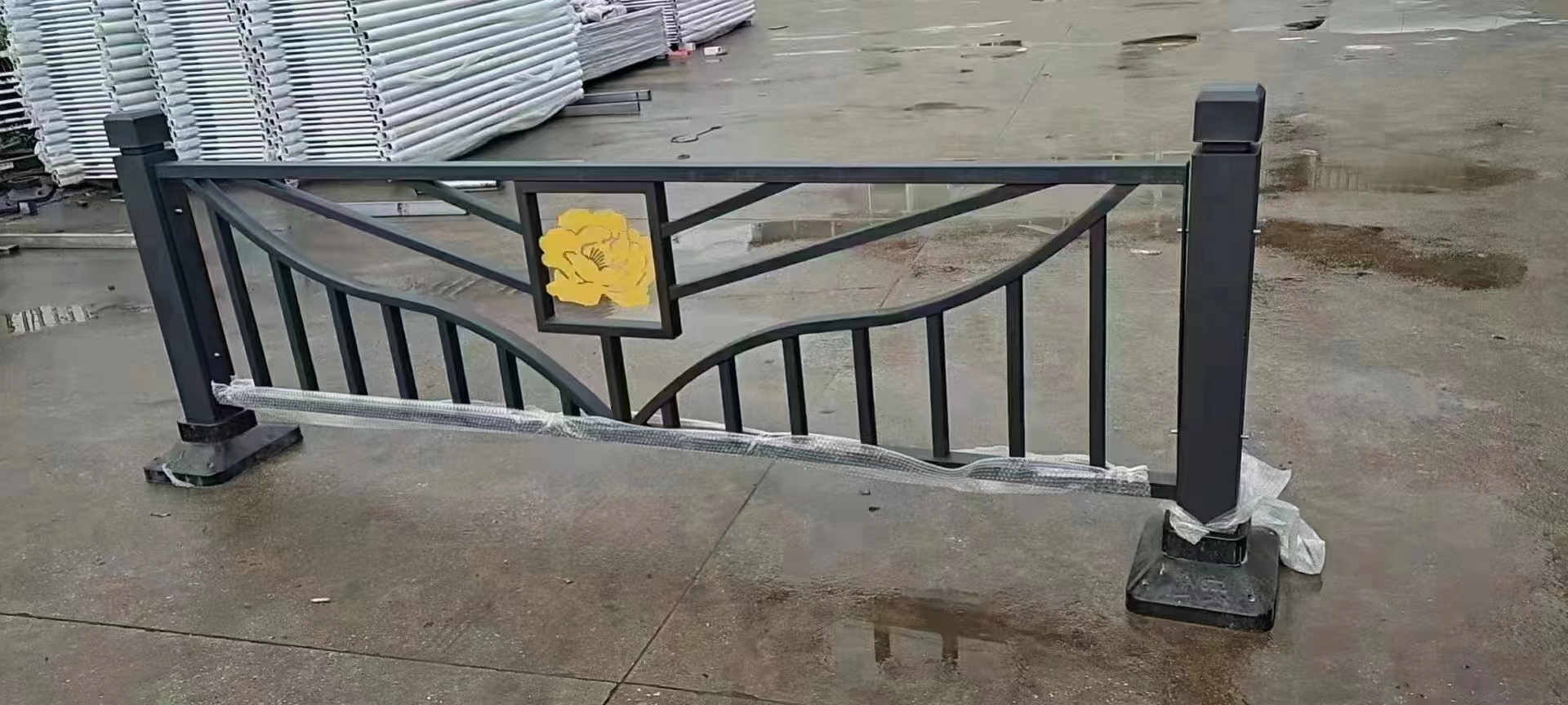 牡丹花款護欄，市政護欄，道路護欄